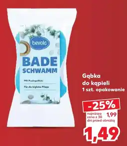 Kaufland Gąbka do kąpieli bevola oferta