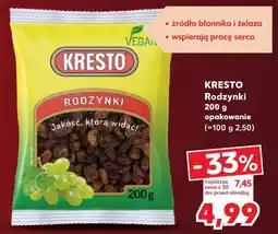 Kaufland KRESTO Rodzynki oferta