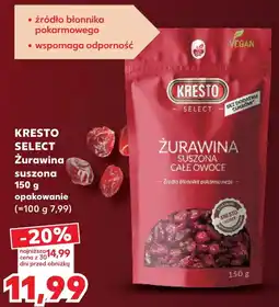 Kaufland KRESTO SELECT Żurawina suszona oferta