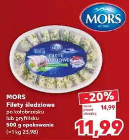 Kaufland MORS Filety śledziowe oferta