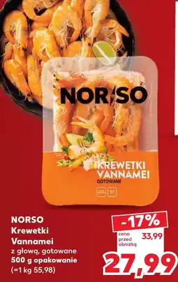 Kaufland NORSO Krewetki Vannamei oferta