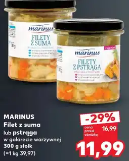 Kaufland Marinus Filet z suma lub pstrąga oferta