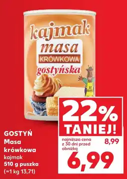 Kaufland Kajmak Masa Krówkowa Gostyńska oferta