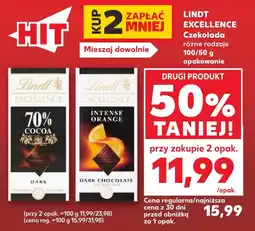Kaufland Czekolada Lindt Excellence oferta