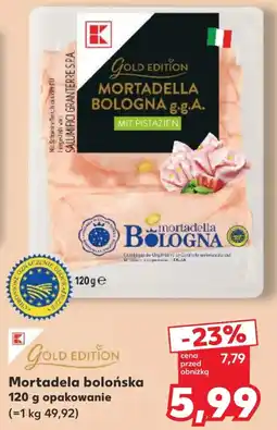 Kaufland Mortadela bolońska Gold Edition oferta