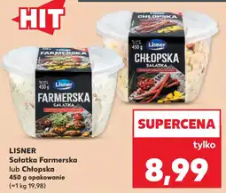 Kaufland Lisner Sałatka Farmerska lub Chłopska oferta