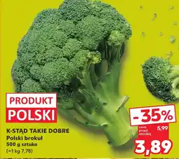 Kaufland K-stąd takie dobre polski brokuł oferta