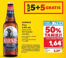 Kaufland Piwo Harnaś Jasne Pełne oferta