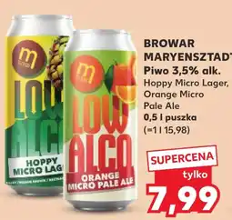 Kaufland Low Alco Orange Micro Pale Ale oferta