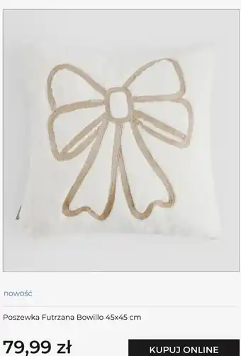 Poszewka Futrzana Bowillo