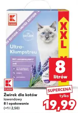 Kaufland Żwirek dla kotów lawendowy Classic oferta