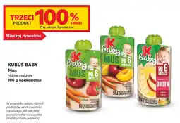 Kaufland Kubus Baby Mus różne rodzaje oferta