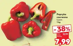 Kaufland Papryka czerwona luzem oferta