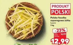 Kaufland Polska fasolka szparagowa żółta luzem oferta