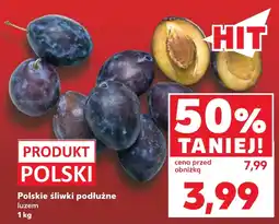 Kaufland Polskie śliwki podłużne oferta