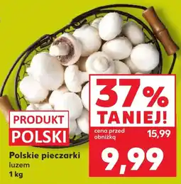 Kaufland Polskie pieczarki oferta