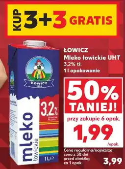 Kaufland Mleko Łowicz UHT oferta