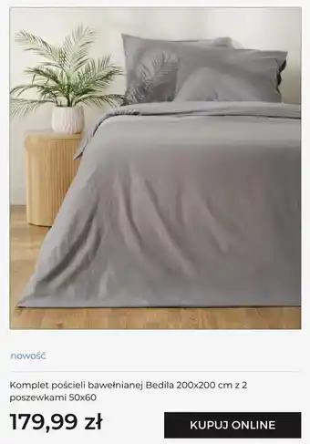 Komplet pościeli bawełnianej Bedila