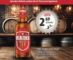 Arhelan Piwo Warka Jasne Pełne oferta