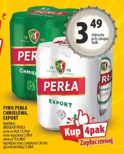 Arhelan Piwo Perła Chmielowa, Export oferta
