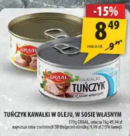 Arhelan Tuńczyk Kawałki w Oleju, w Sosie Własnym oferta