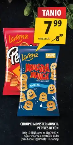 Arhelan Chrupki Monster Munch, Peppies Bekon oferta