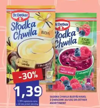Słodka Chwila Budyń/Kisiel z owocami