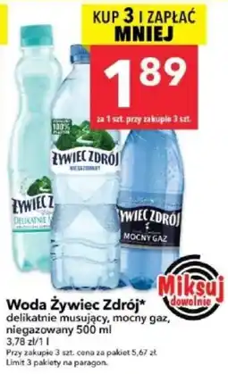 Lewiatan Woda Żywiec Zdrój* oferta