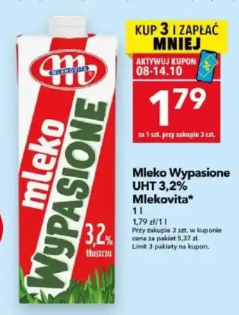 Mleko Wypasione UHT 3,2% Mlekovita