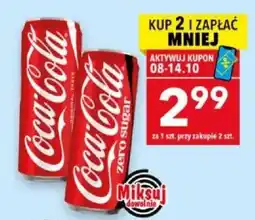 Lewiatan Coca-Cola zero sugar oferta