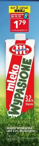Lewiatan Mleko Wypasione UHT 3,2% Mlekovita oferta