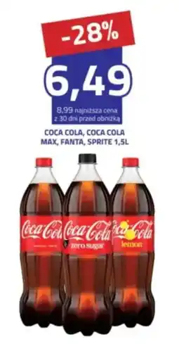 Hildebrandt Coca Cola, Coca Cola Max, Fanta, Sprite oferta