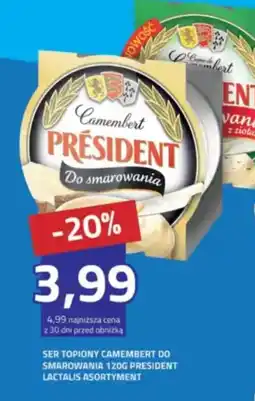 Hildebrandt Ser Topiony Camembert Do Smarowania President oferta