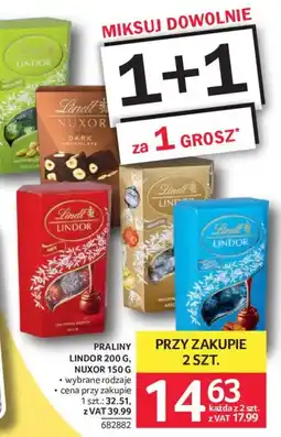 Selgros Praliny Lindor, Nuxor oferta