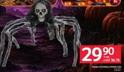 Selgros Pająk z głową czaszki led oferta