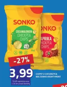 Hildebrandt Chipsy z ciecierzycą Sonko oferta