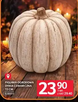 Selgros Figurka Ogrodowa Dynia Ceramiczna oferta