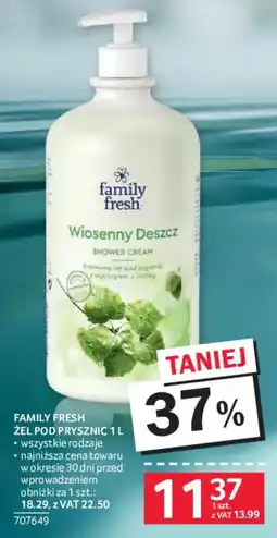 Selgros Family Fresh Żel pod prysznic oferta