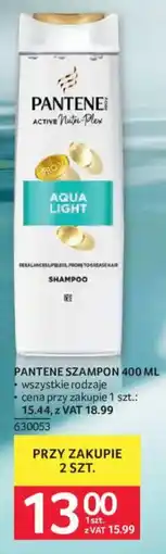 Selgros Pantene Szampon Aqua Light oferta