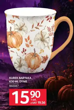 Selgros Kubek Baryłka 630 ML Dynie oferta