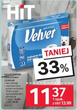 Selgros Papier toaletowy Velvet oferta