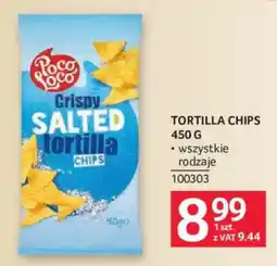 Selgros Crispy SALTED tortilla CHIPS oferta