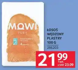 Selgros Łosoś Wędzony Plastry oferta