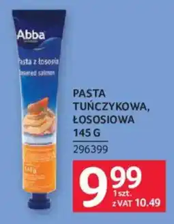 Selgros Abba Pasta Tuńczykowa, Łososioowa oferta