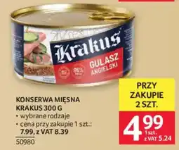 Selgros Konserwa Mięsna Krakus oferta