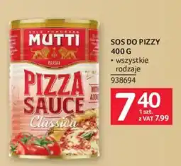 Selgros Sos do pizzy Mutti oferta