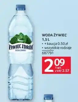 Selgros Woda Żywiec oferta