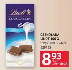 Selgros Czekolada Lindt oferta