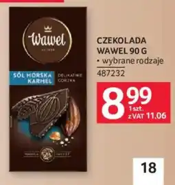 Selgros Czekolada Wawel oferta