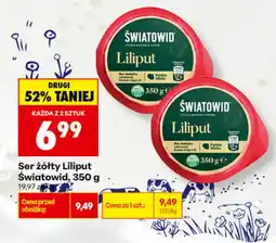 Biedronka Ser żółty Liliput Światowid oferta